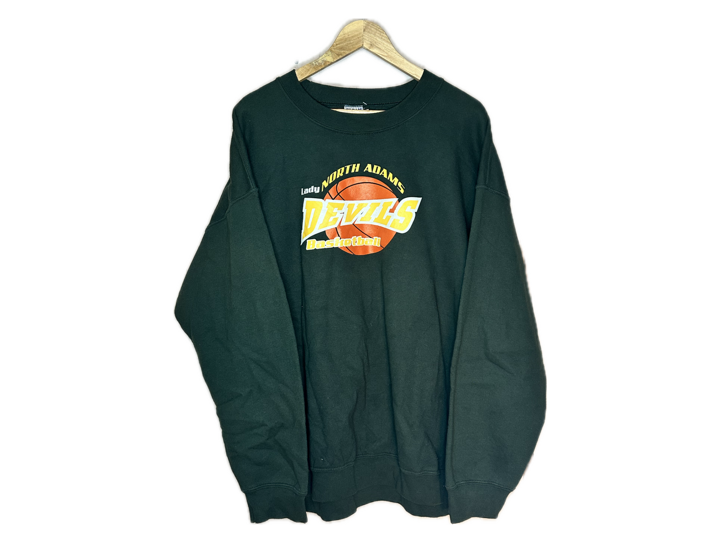 Gildan North Adams Lady Devils Cotton/Polyester Mens Sweatshirt