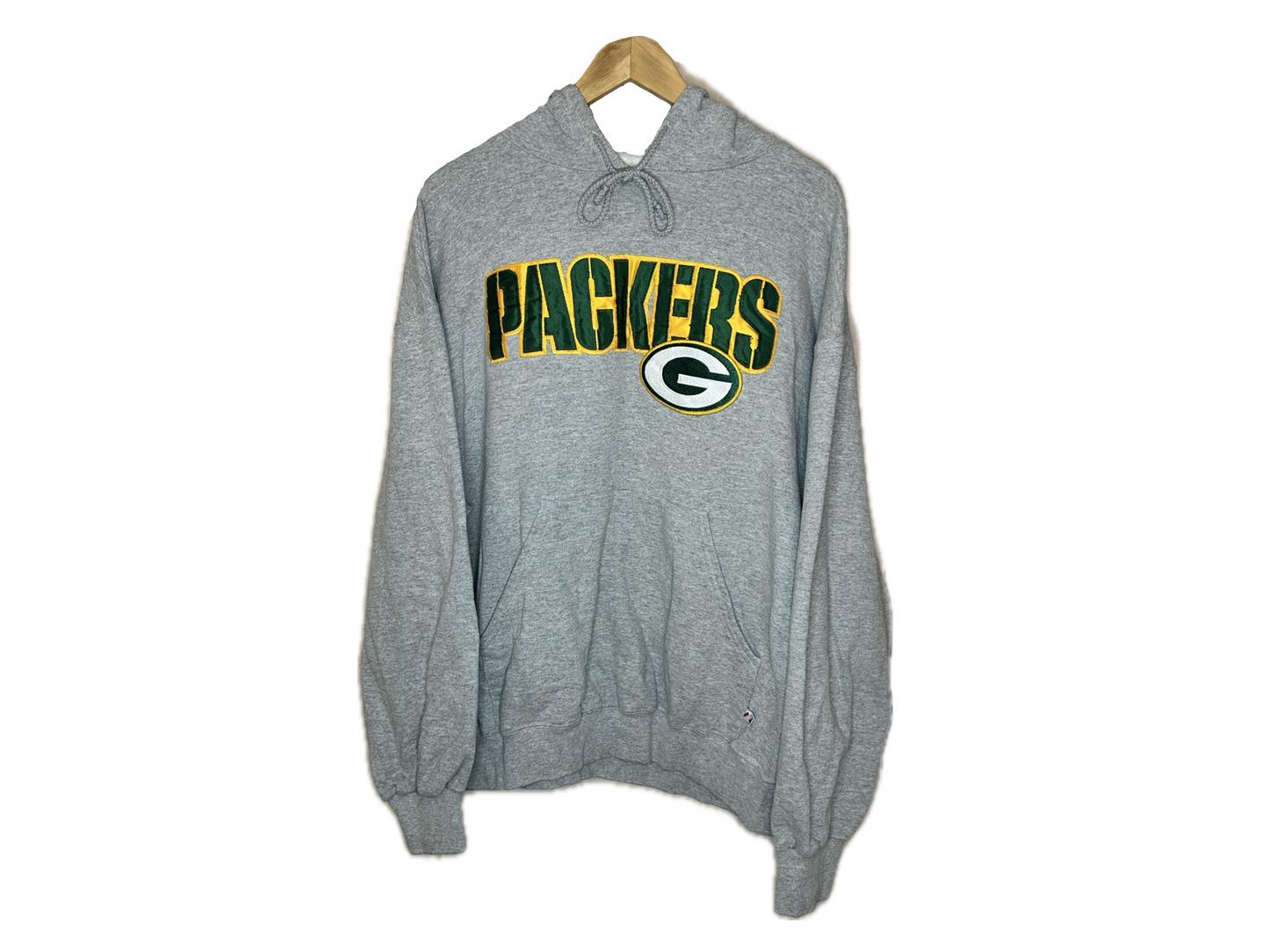 Majestic Green Bay Packers Cotton Embroidered Mens Hoodie