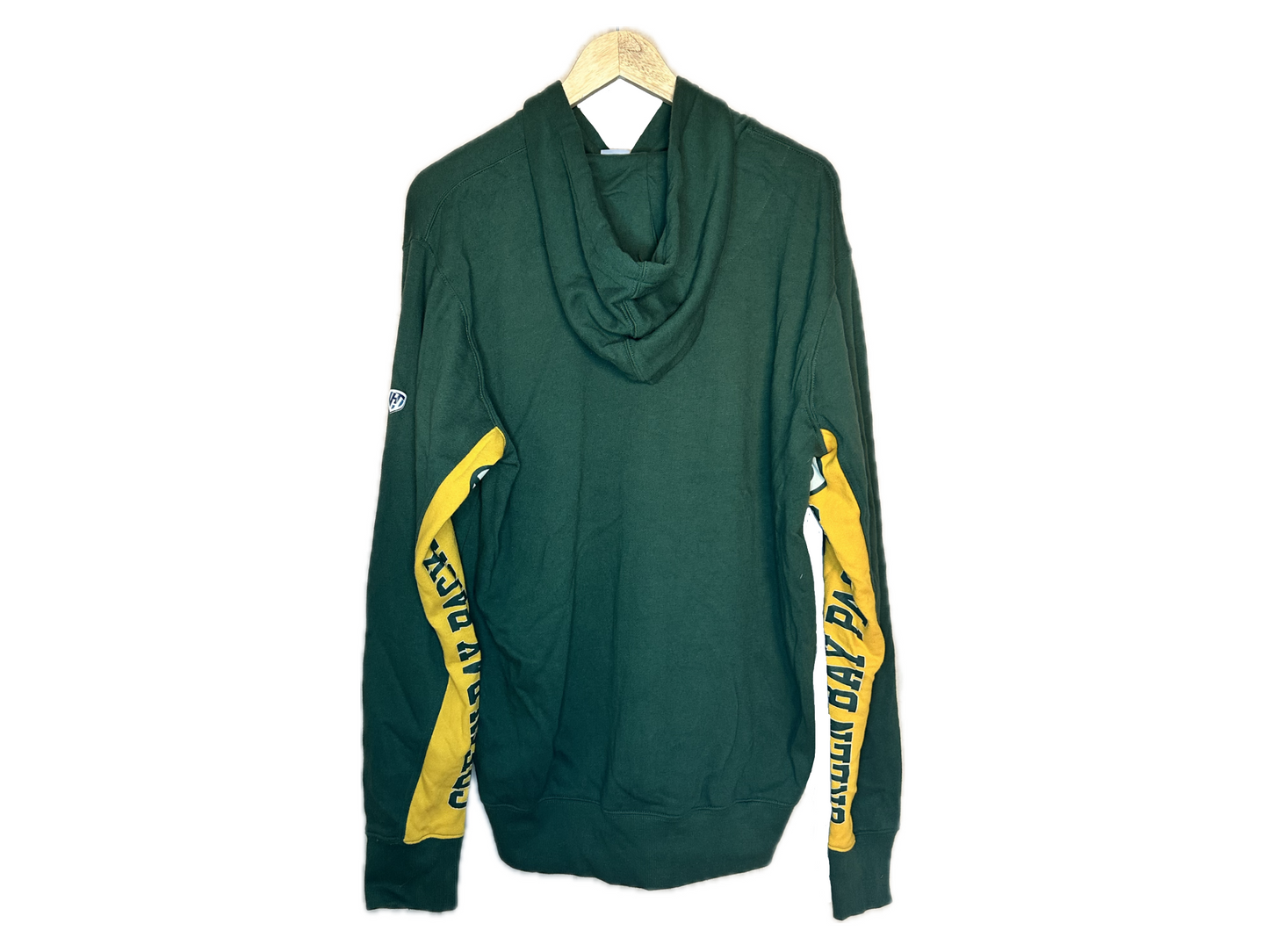 Hands High Green Bay Packers Cotton/Polyester Mens Zipper Hoodie