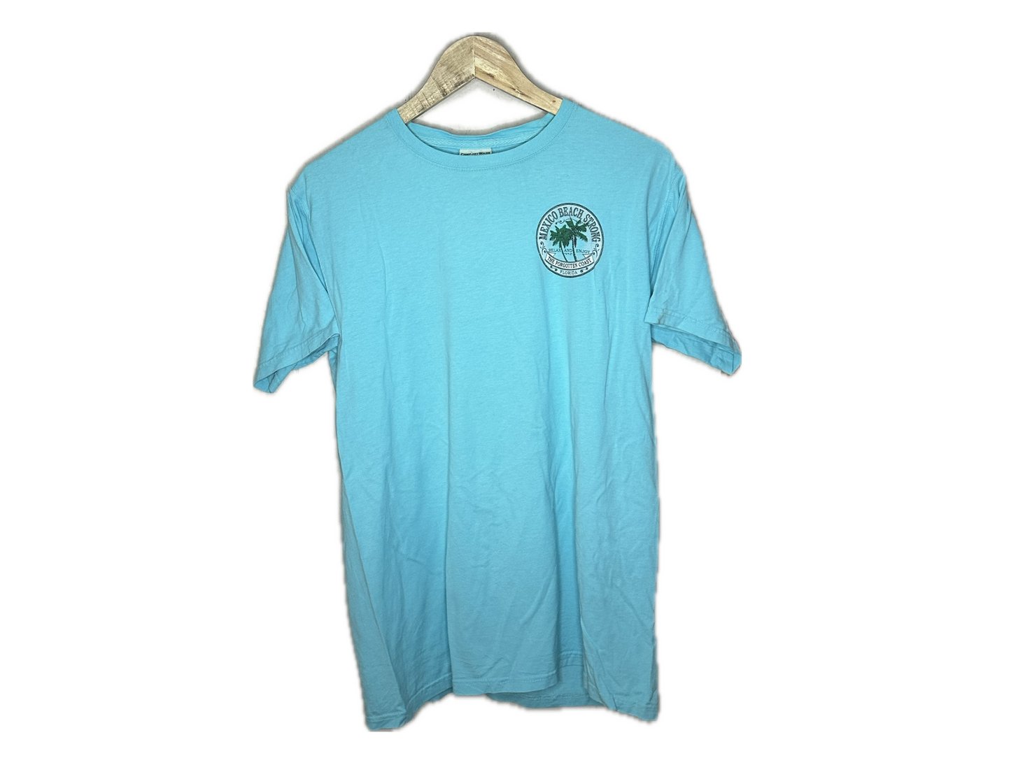 Comfort Wash Mexico Beach Strong Cotton Mens T-Shirt