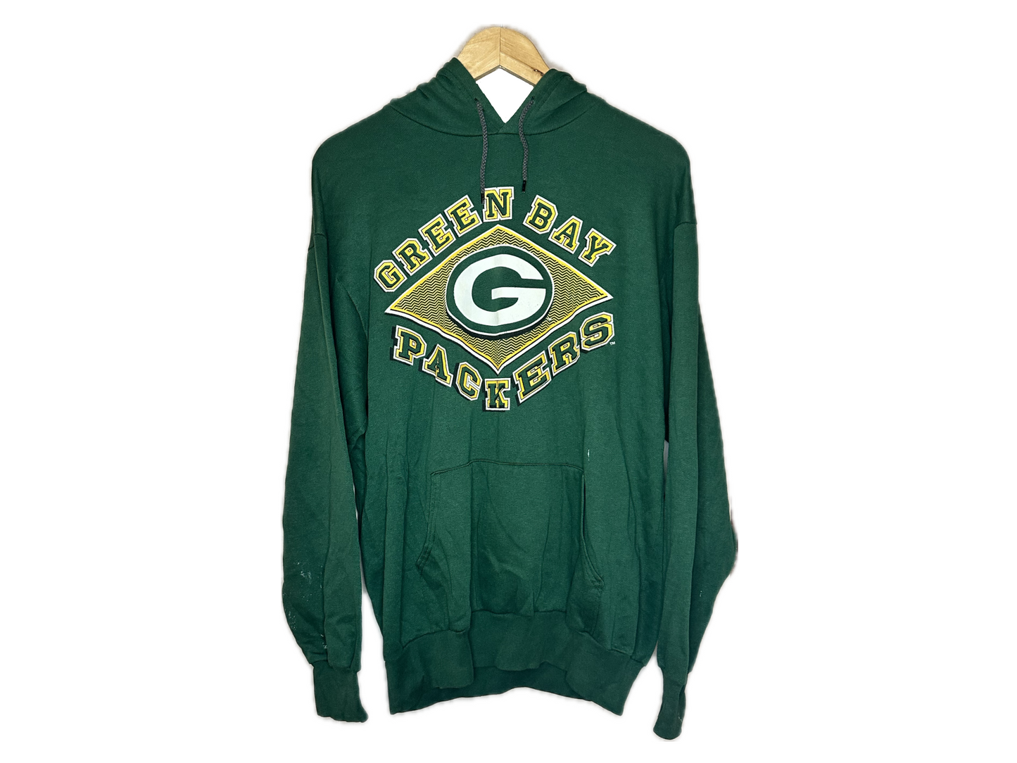 Teamwork Green Bay Packers Cotton/Polyester Mens Hoodie