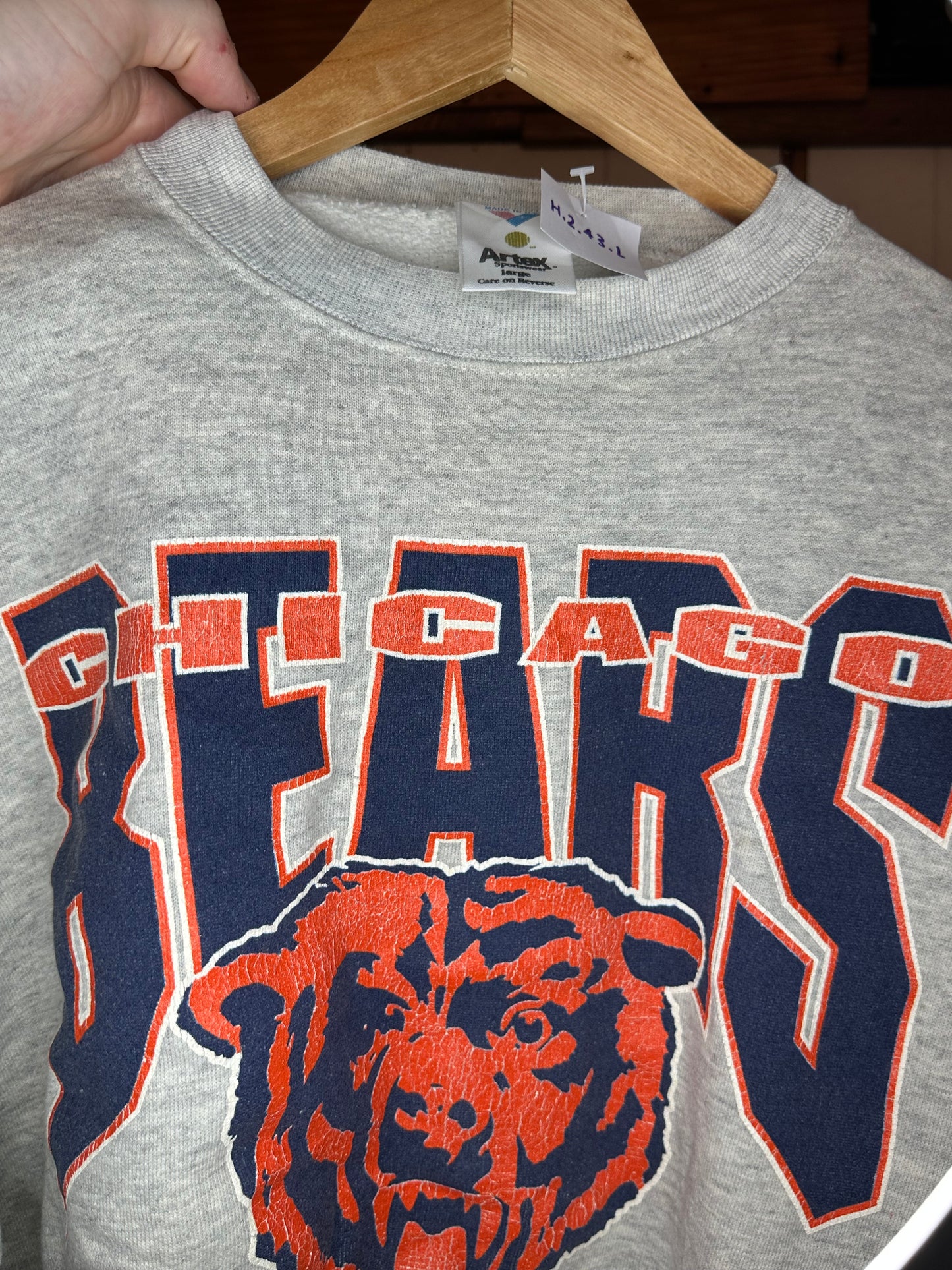 Artex Sportswear Chicago Bears Cotton/Polyester Mens Sweatshirt