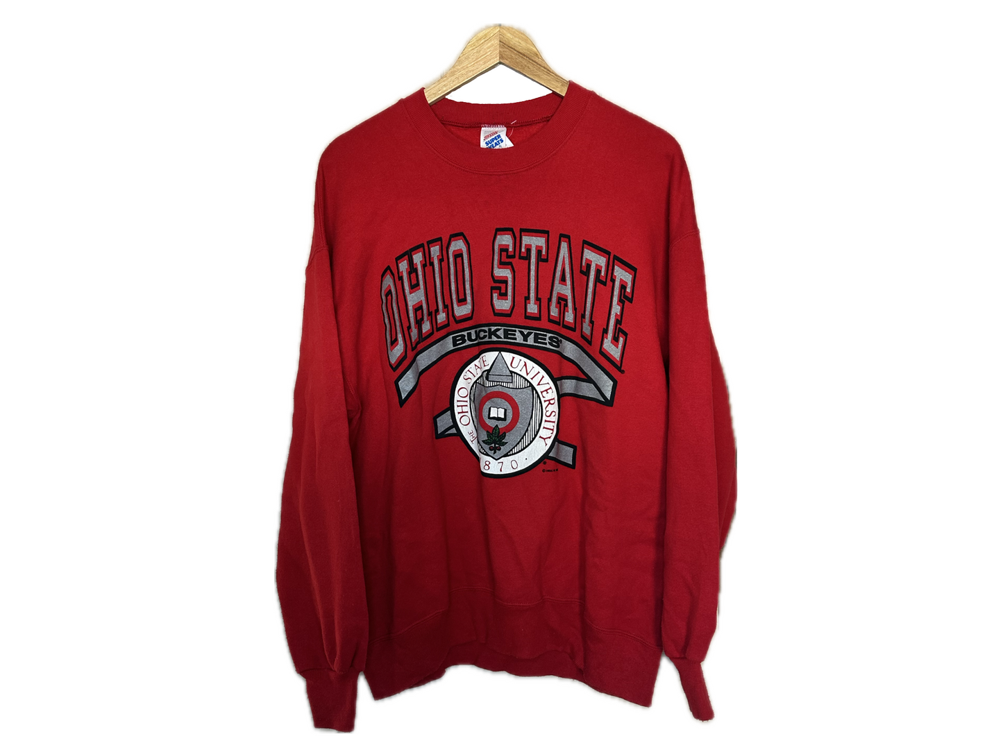 Jerzees Ohio State Cotton/Polyester Mens Sweatshirt