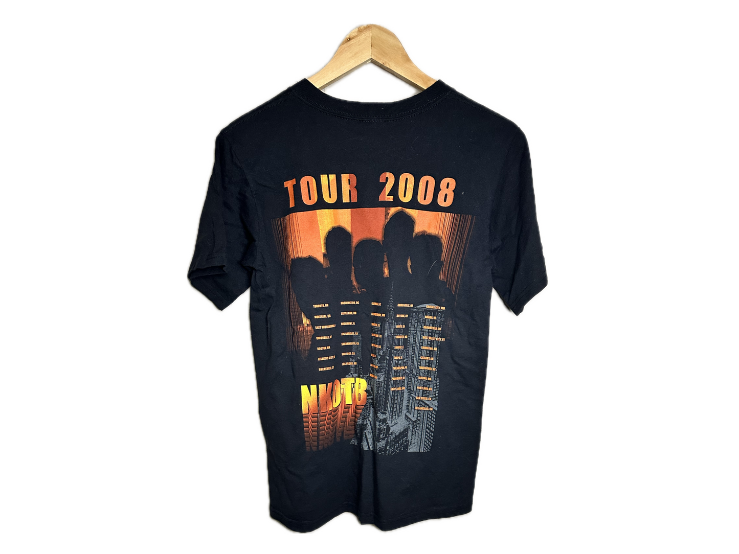 Anvil New Kids On The Block Tour 2008 Cotton Mens T-Shirt