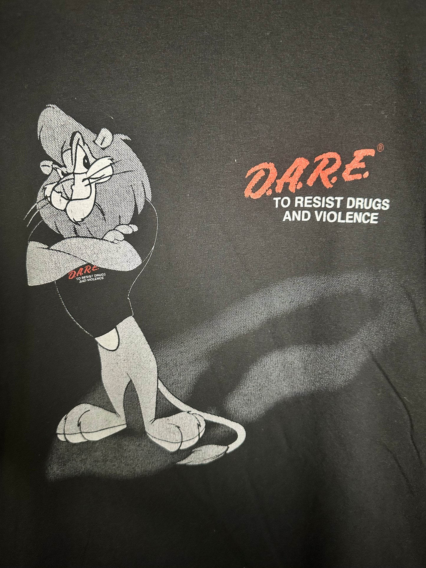 Fruit of The Loom Best D.A.R.E. Lion Cotton/Polyester Mens T-Shirt