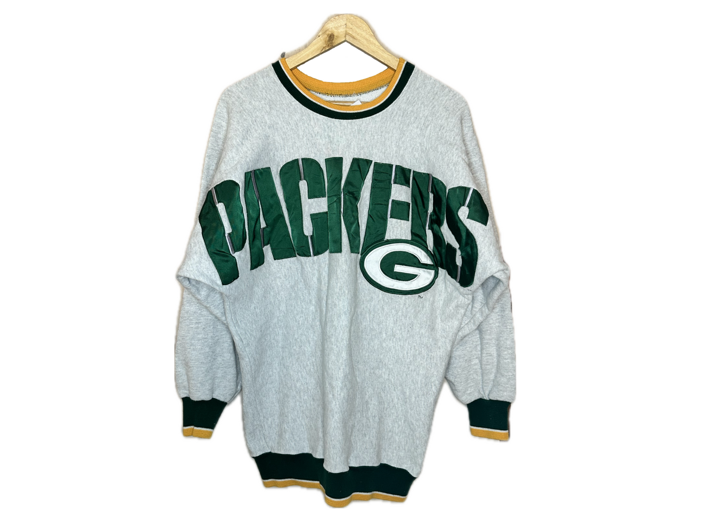 Legends Athletics Green Bay Packers Cotton Embroidered Mens Sweatshirt