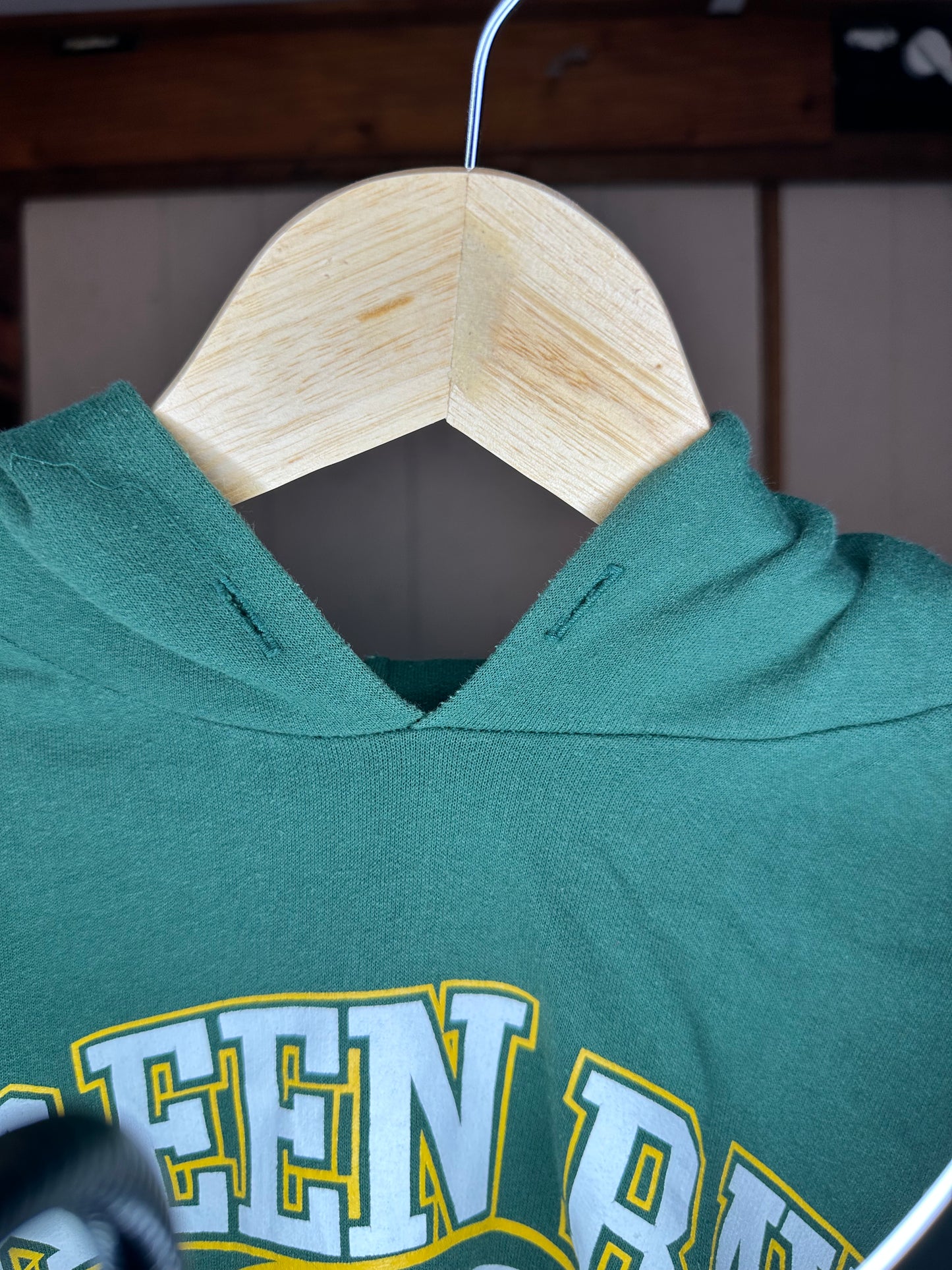 NFL Team Apparel Green Bay Packers Cotton/Polyester Mens Hoodie