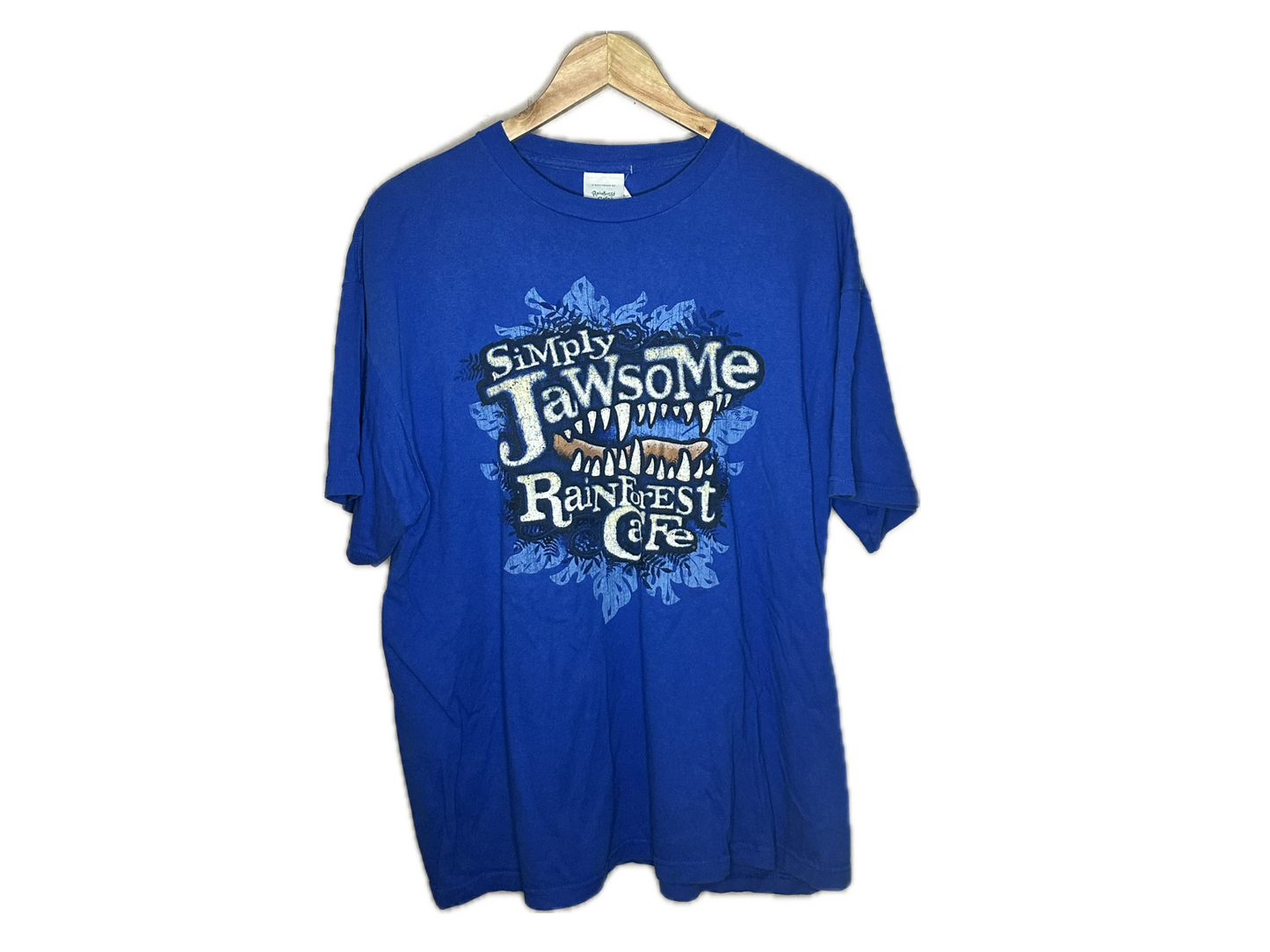 Rainforest Cafe "Simply Jawsome" Cotton Mens T-Shirt