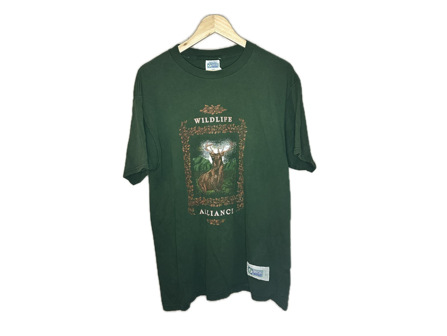 Discus Athletic Wildlife Alliance Cotton Mens T-Shirt