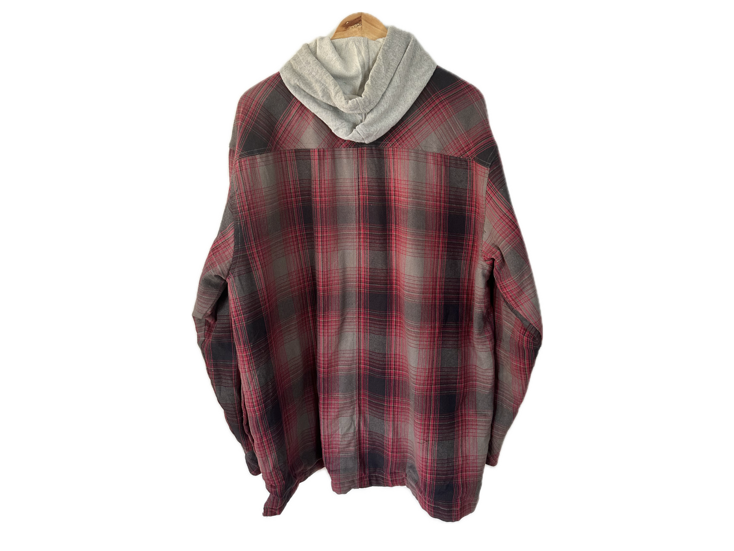 Dickies Mens Flannel Zipper Hoodie