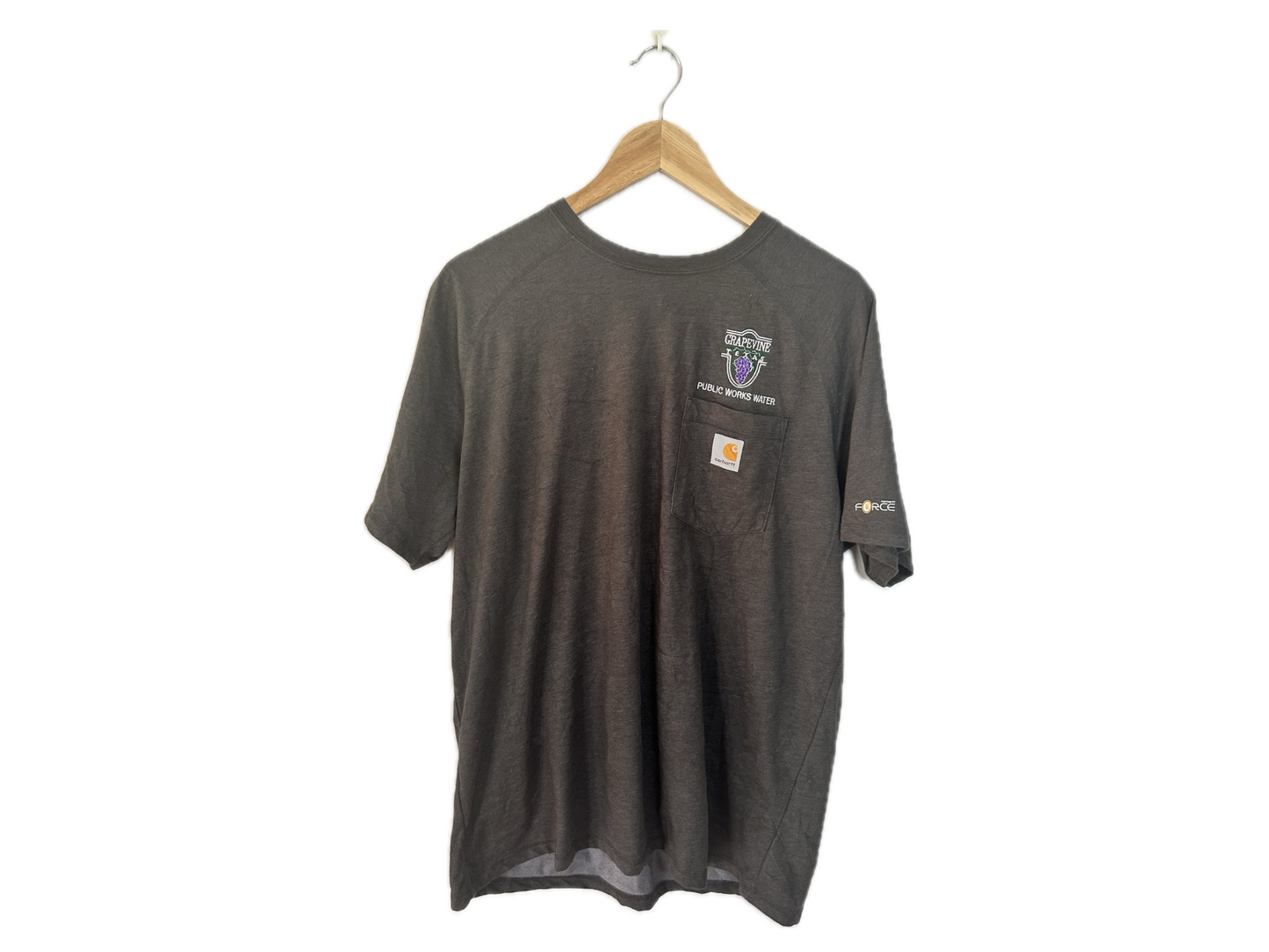 Carhartt "Grapevine Texas" Relaxed Fit Polyester/Cotton Mens Pocket T-Shirt