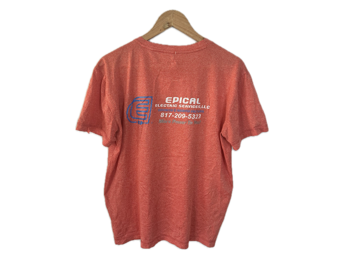 Dickies "Epical Electric Services" Lightweight Polyester Mens Pocket T-Shirt