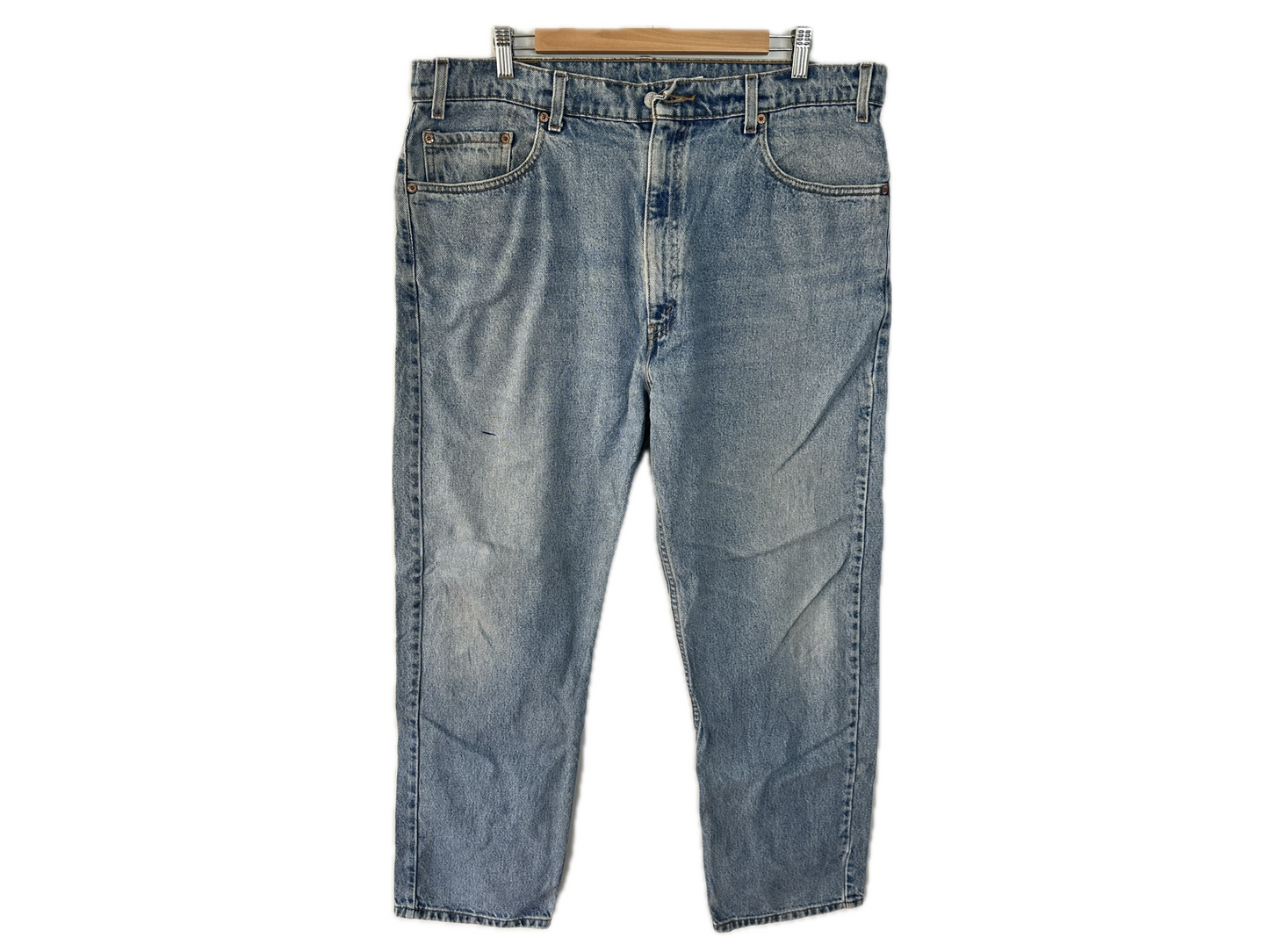 Levi's 505 Regular Fit Straight Leg Denim Mens Jeans
