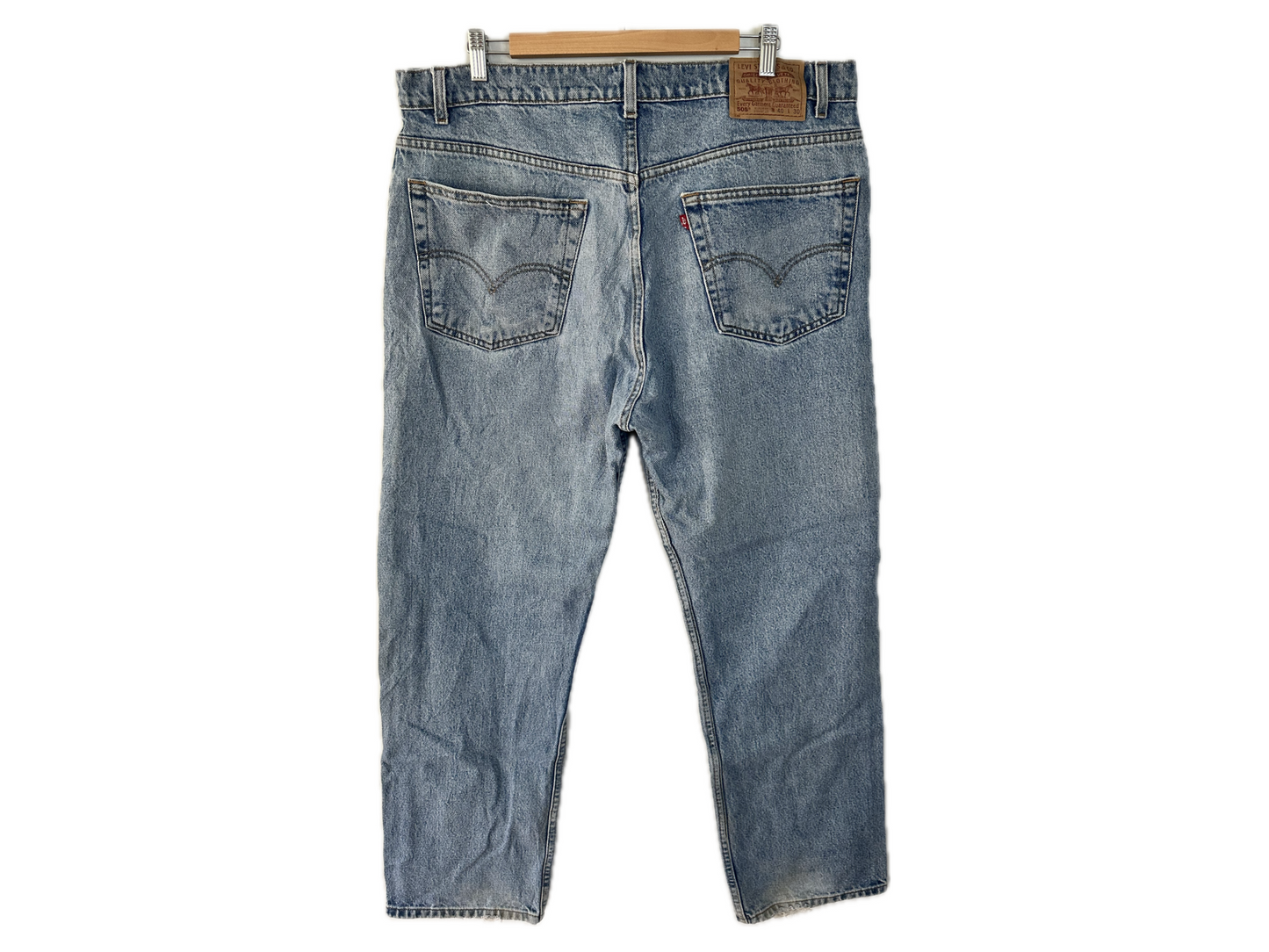 Levi's 505 Regular Fit Straight Leg Denim Mens Jeans