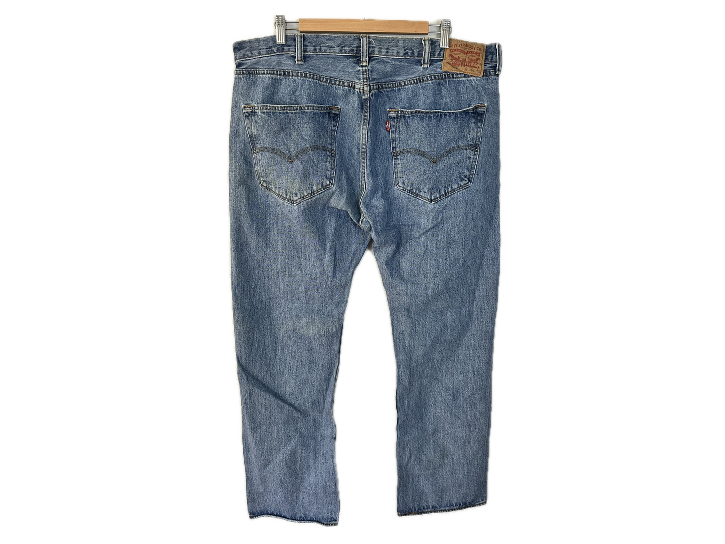 Levi's 501 Straight Leg Button Fly Mens Jeans