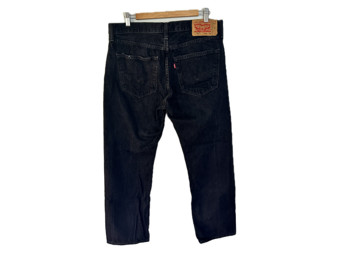 Levi's 501 Straight Leg Button Fly Mens Jeans