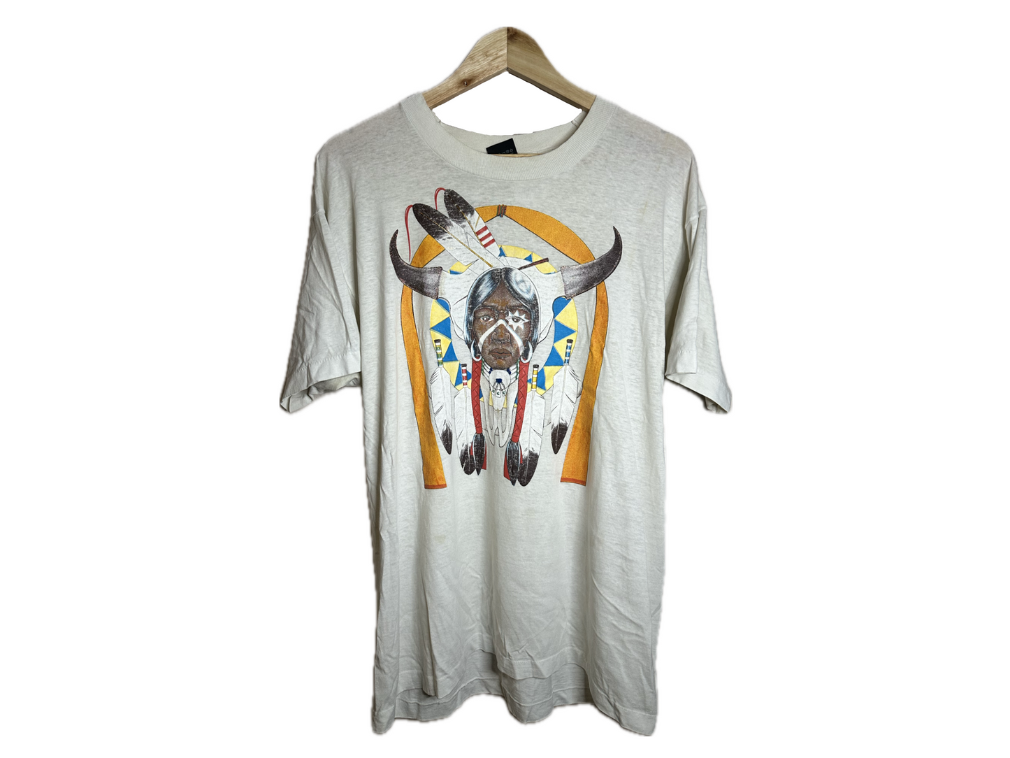 Screen Stars Best "Native American" Cotton/Polyester Mens T-Shirt