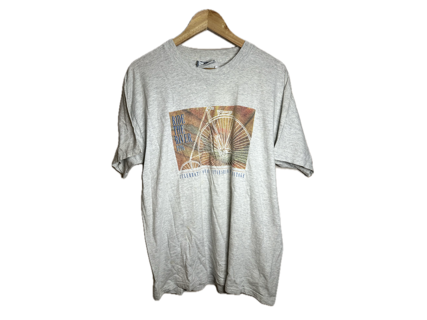 Lee "Ride The River 1996" Cotton Mens T-Shirt