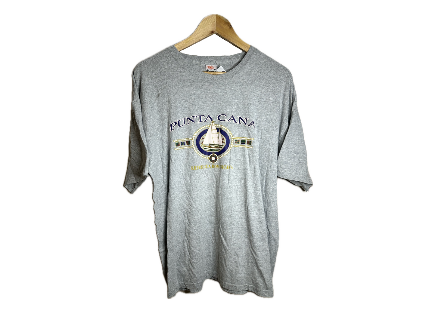 Aneman "Punta Cana, Republica Dominica" Cotton Mens T-Shirt