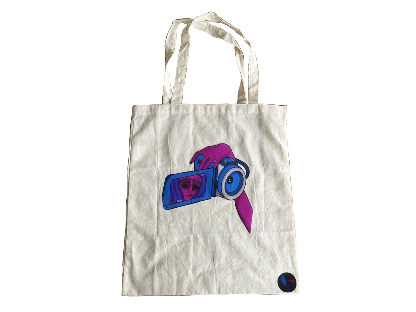 "Alien Cam" Tote Bag