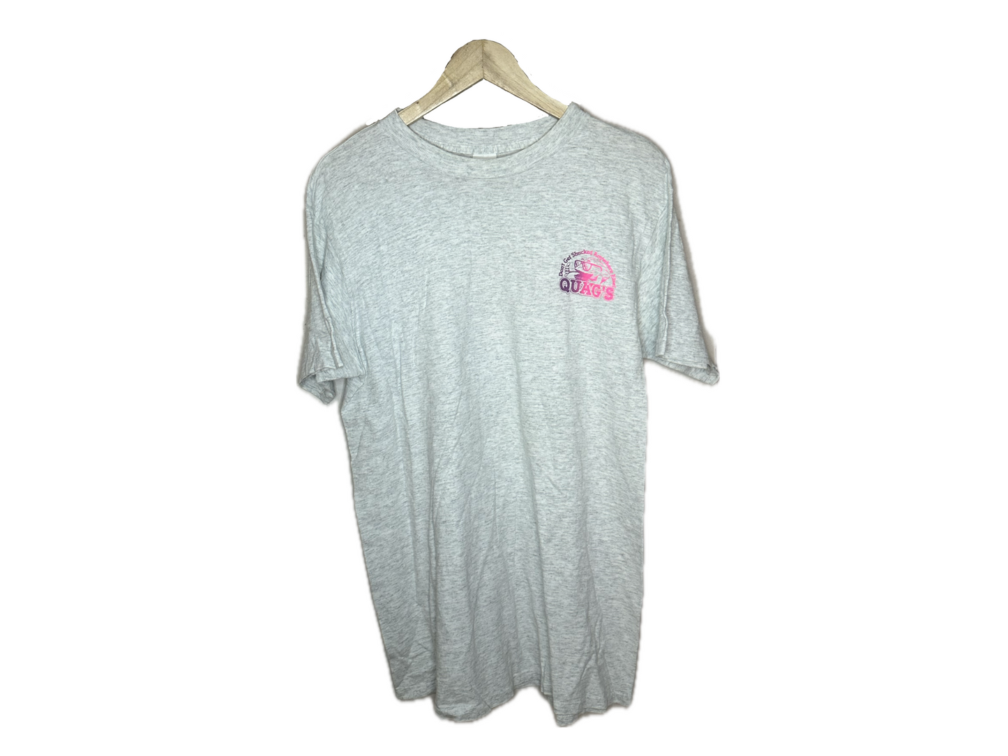 No Brand "Quagmire's Restaurant, Outer Banks" Cotton Mens T-Shirt