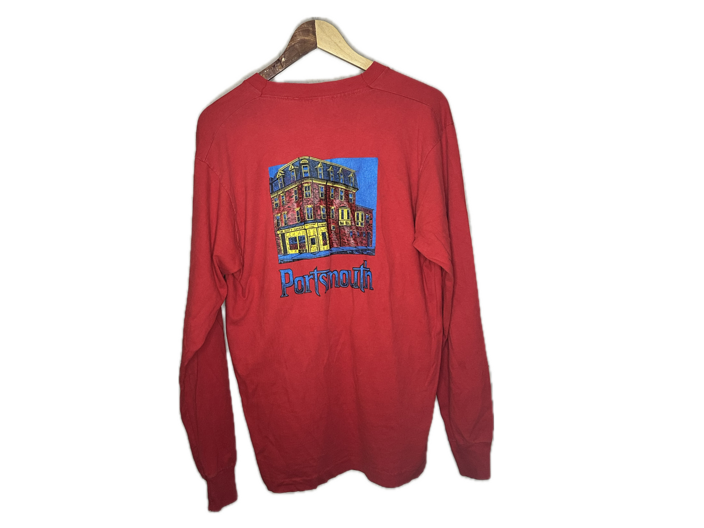 Fruit of The Loom "The Rusty Hammer" Portsmouth Cotton Mens Long Sleeve T-Shirt