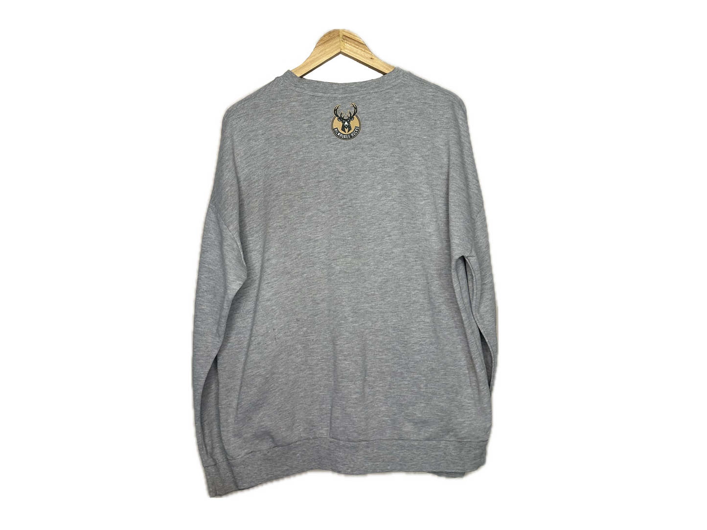 Official NBA Cotton/Polyester Milwaukee Bucks Men's Sweatshirt