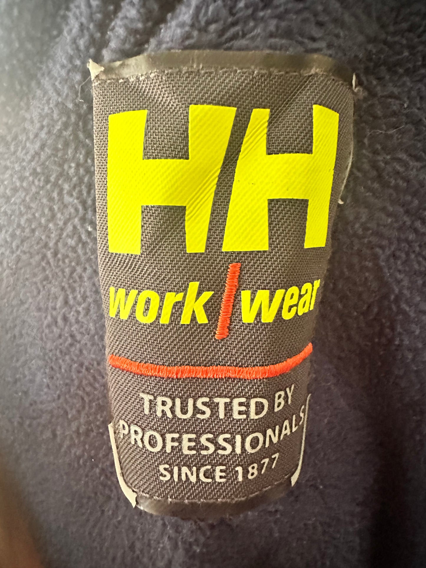 Helly Hanson Workwear Mens Fleece Zipper Jacket