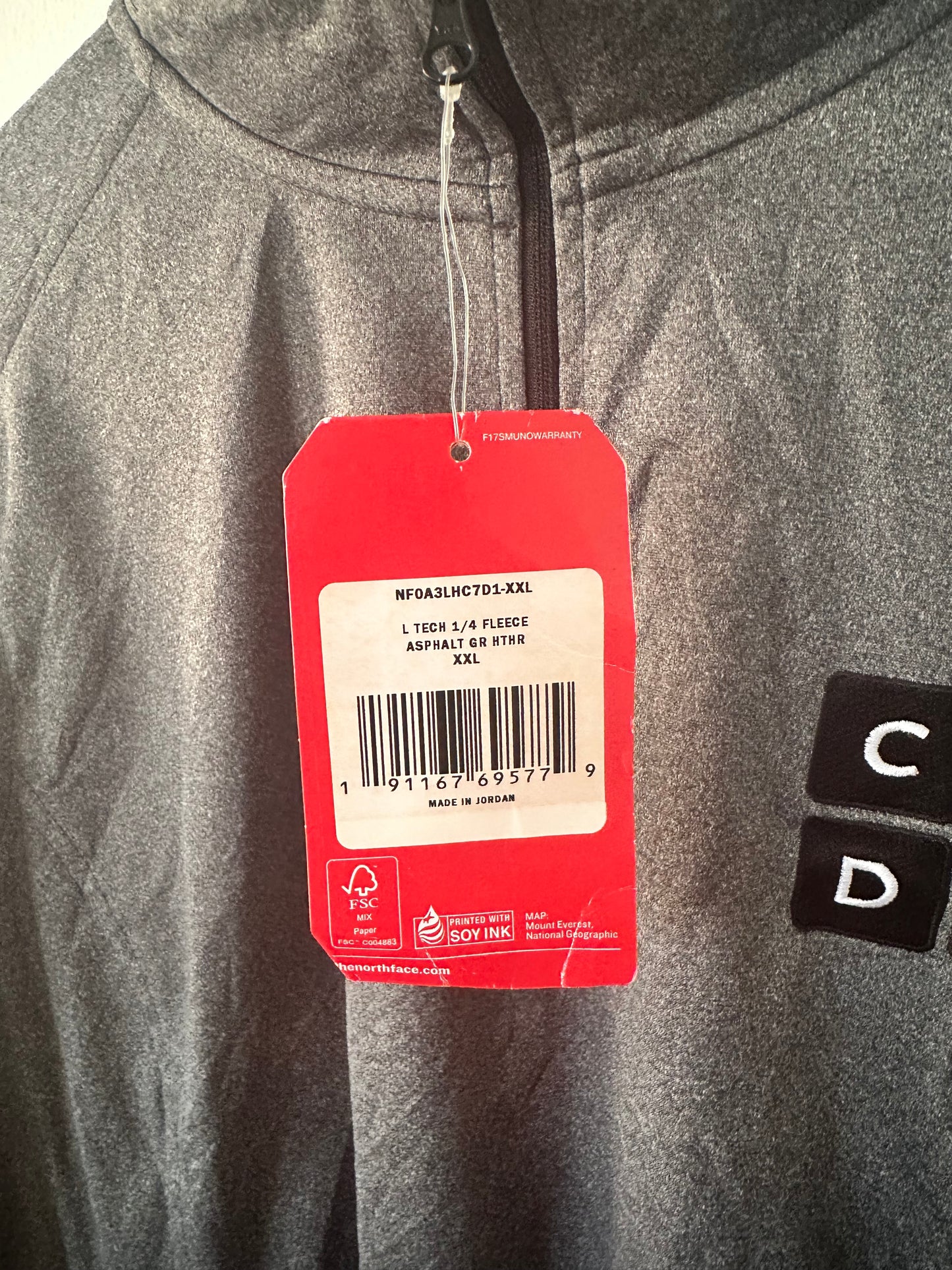 The North Face Women's Fleece "CODE" 1/4 Zip Jacket