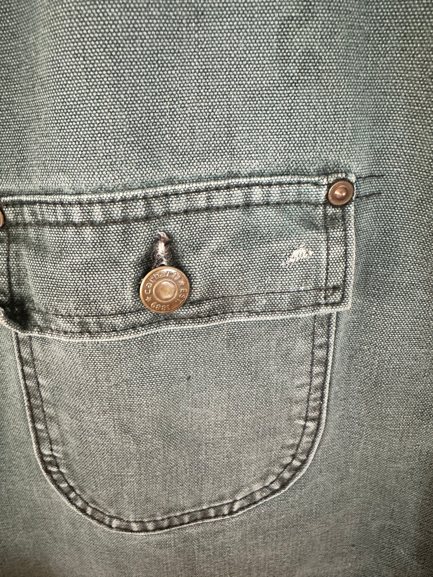 Carhartt Mens Button-Up Work Jacket