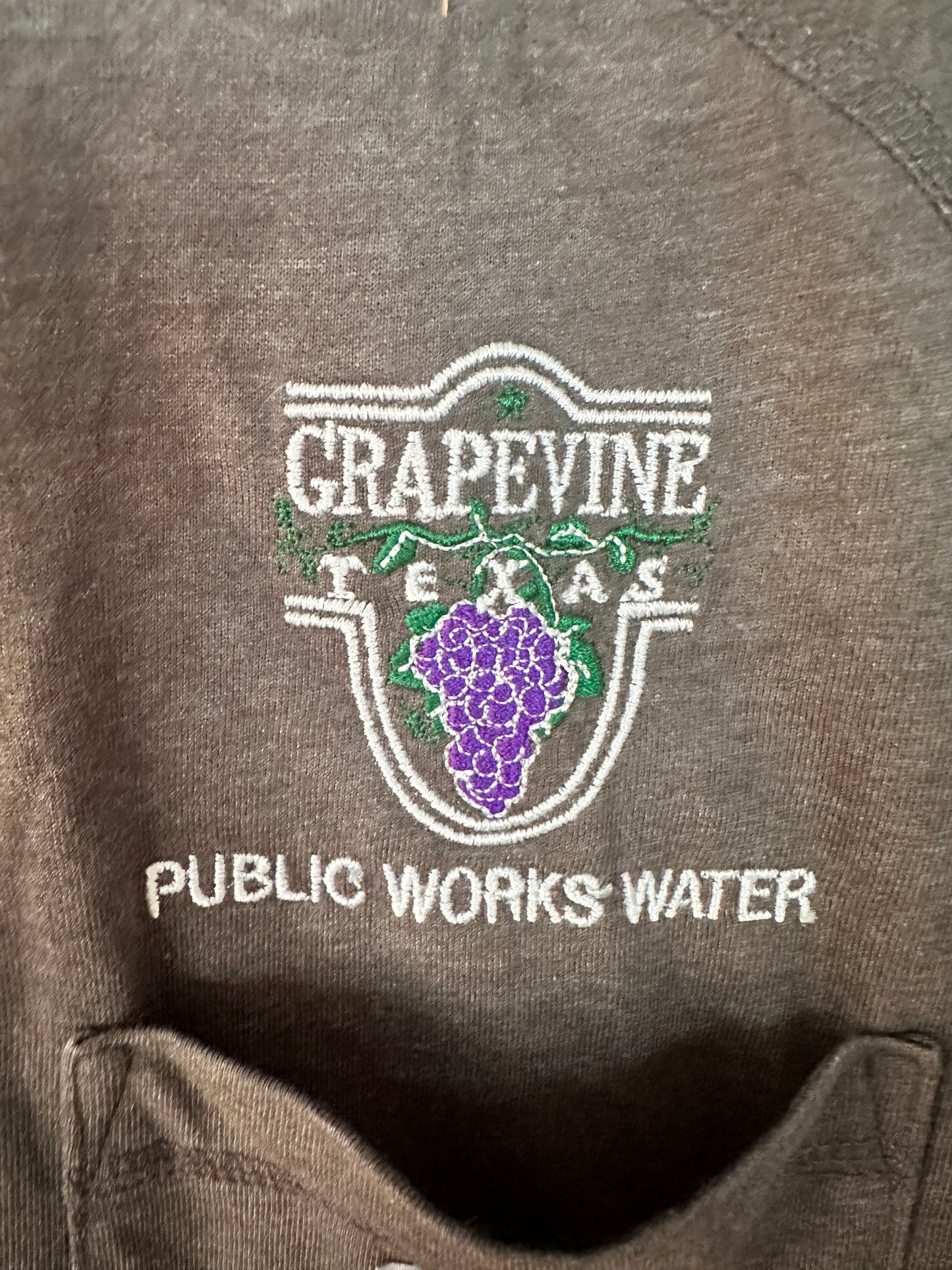 Carhartt "Grapevine Texas" Relaxed Fit Polyester/Cotton Mens Pocket T-Shirt