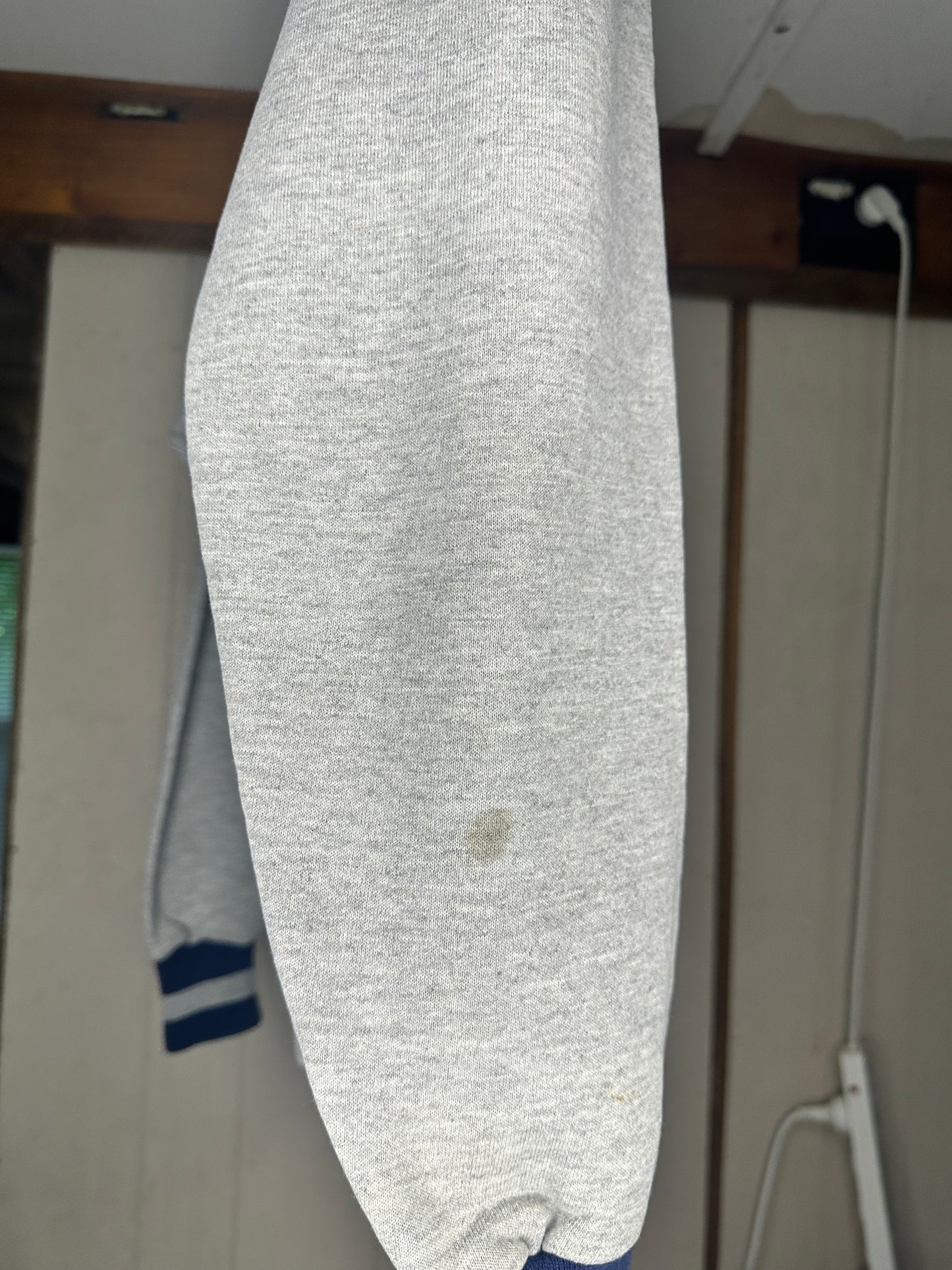 Russell Athletic Polyester/Cotton Mens Button Collar Sweatshirt