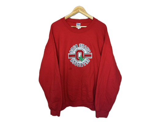 Gildan Heavy Blend Ohio State Cotton/Polyester Embroidered Mens Sweatshirt
