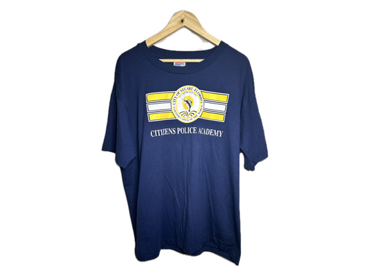 Hanes Heavyweight Citizens Police Academy Cotton/Polyester Mens T-Shirt