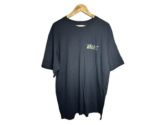 Gildan Heavyweight "Hi Tech USA" Cotton Mens T-Shirt