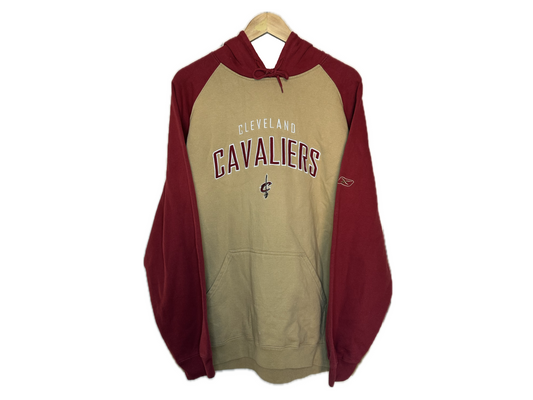 Reebok Cleveland Cavaliers Cotton/Polyester Embroidered Mens Hoodie