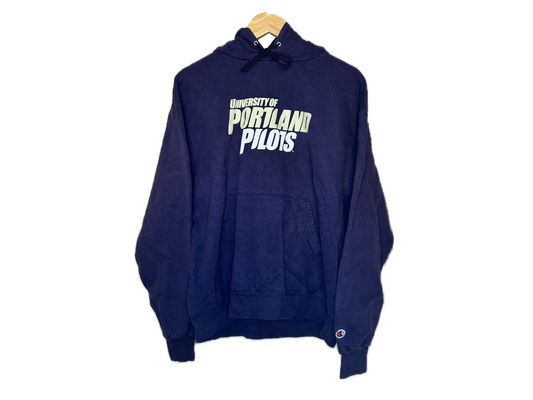Champion University of Portland Pilots Cotton/Polyester Mens Hoodie