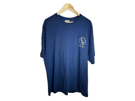 High Wind Productions Cedar Key "One Nation Under God" Cotton Mens T-Shirt