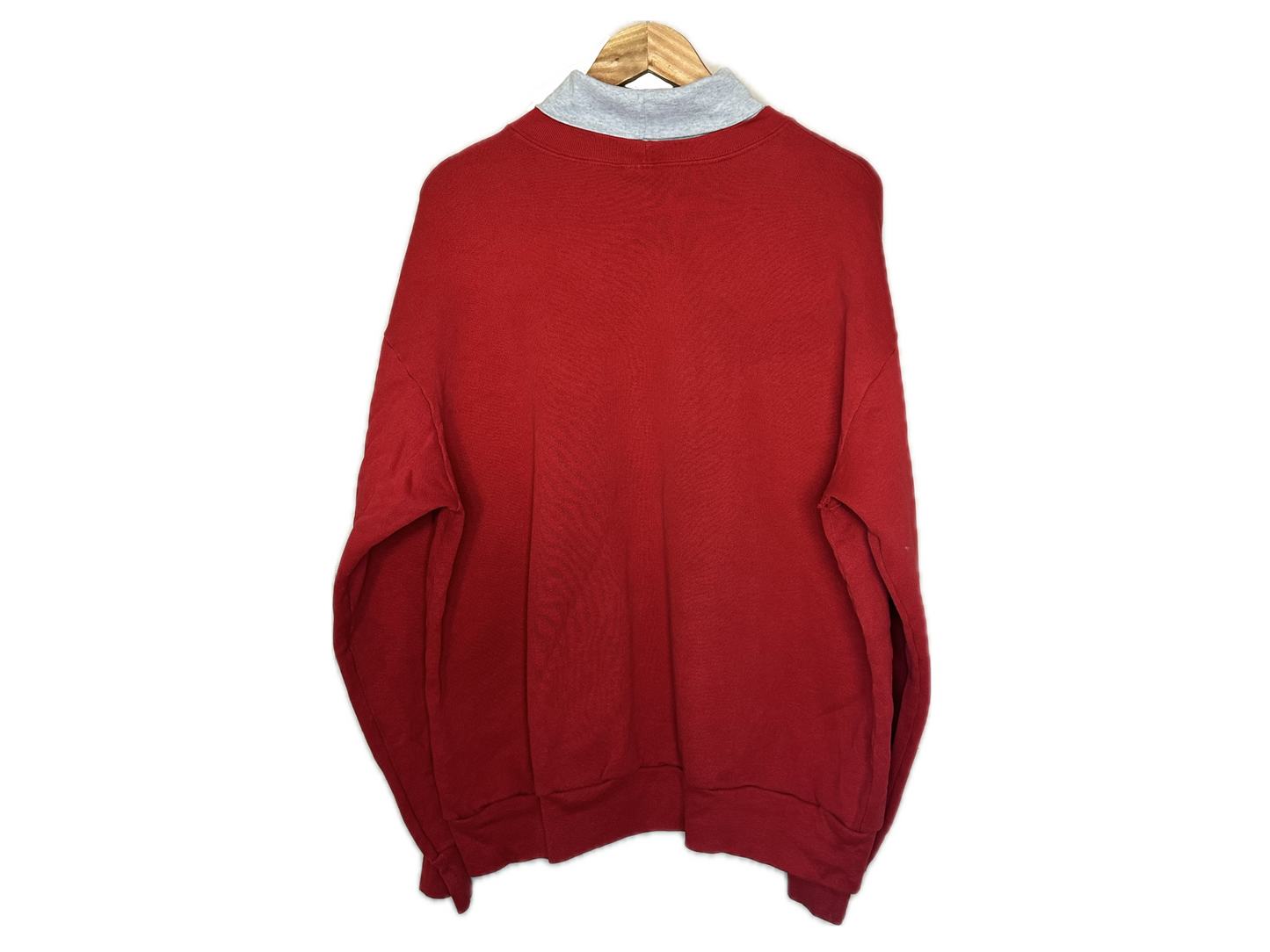 Majestic Ohio State Embroidered Cotton Mens Roll-neck Sweatshirt
