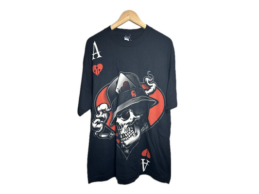 OG Abel "Ace of Hearts Skeleton" Cotton Mens T-Shirt