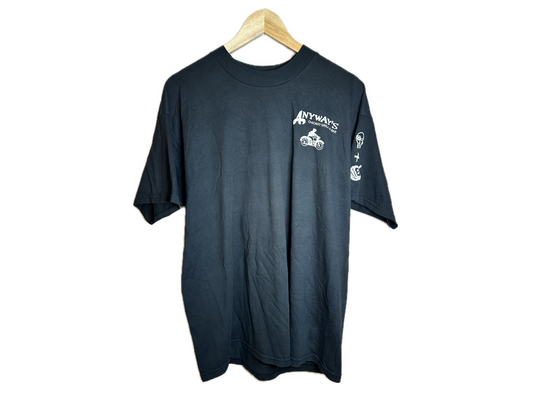Fruit of The Loom Best "Anyway's Chicago Grill & Bar" Cotton/Polyester Mens T-Shirt