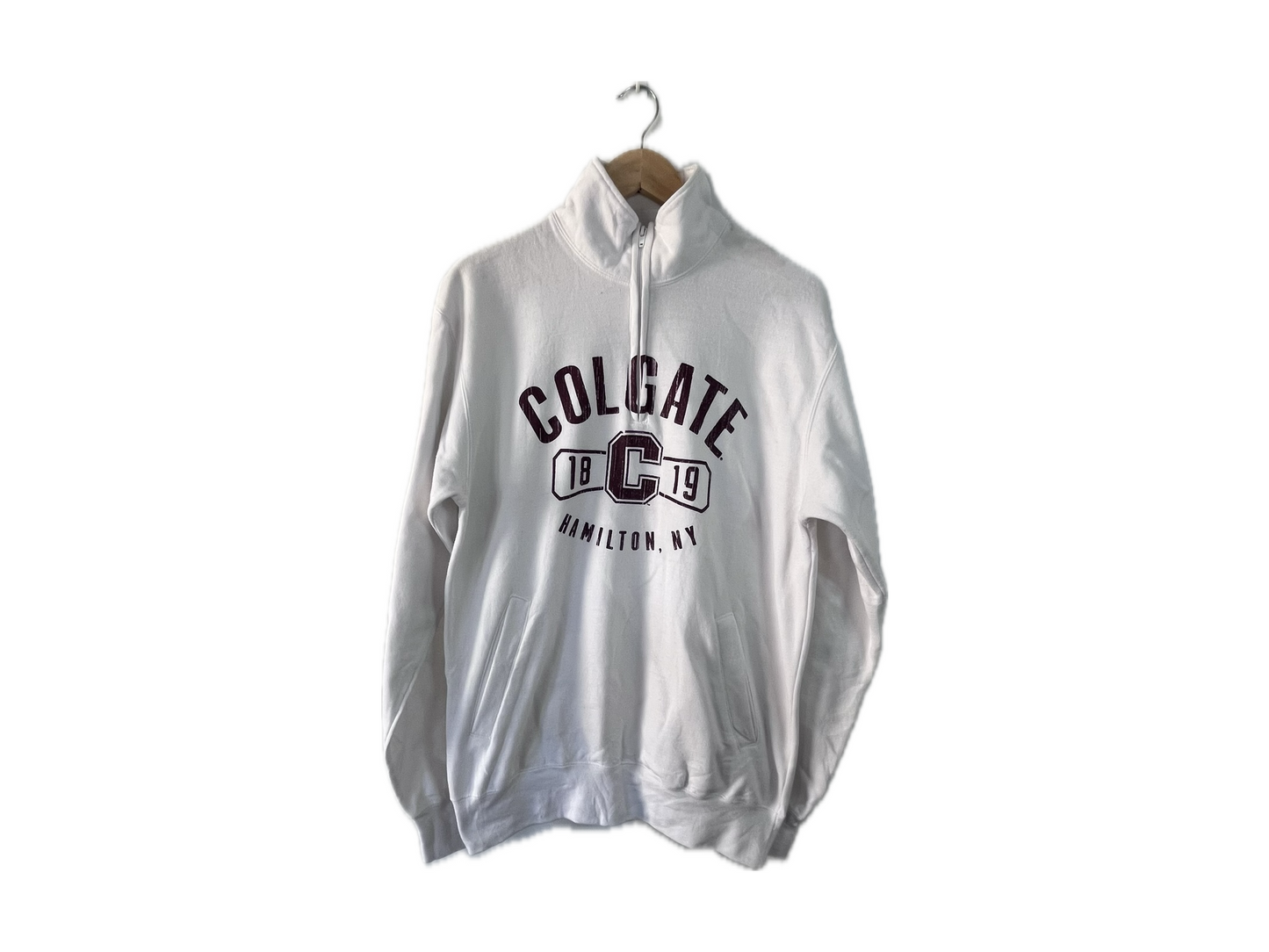 Champion Colgate University Mens 1/4 Zip Pullover