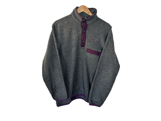 Jack Wolfskin Mens Fleece 1/4 Button-up Pullover