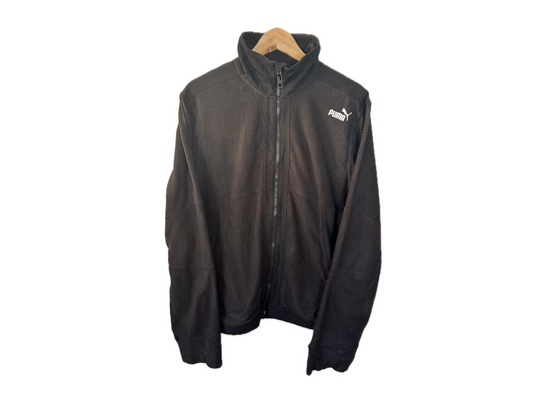 Puma Mens Fleece/Polyester Zipper Jacket
