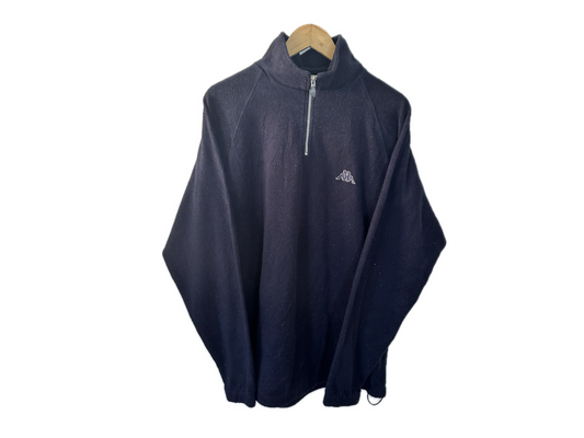 Kappa Mens 1/4 Zip Fleece Jacket