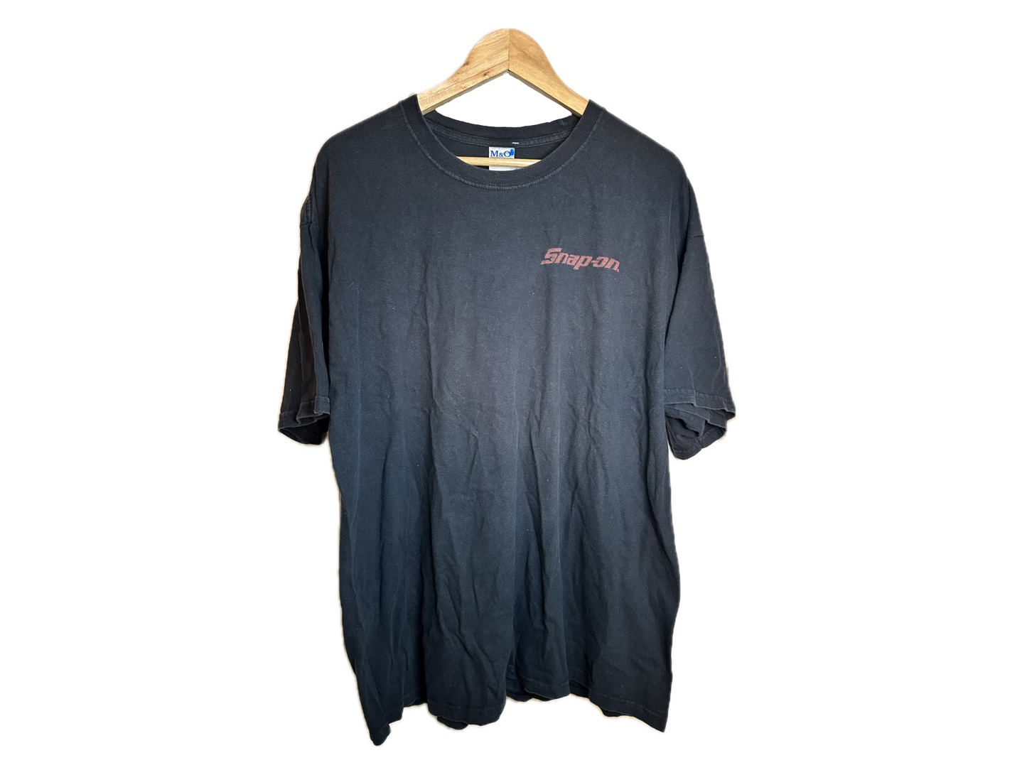 M&D Knits Heavyweight Snap-On "The Choice of Better Mechanics" Cotton Mens T-Shirt