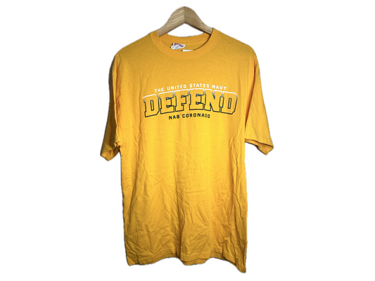 Soffe The United States Navy "Defend" Cotton Mens T-Shirt
