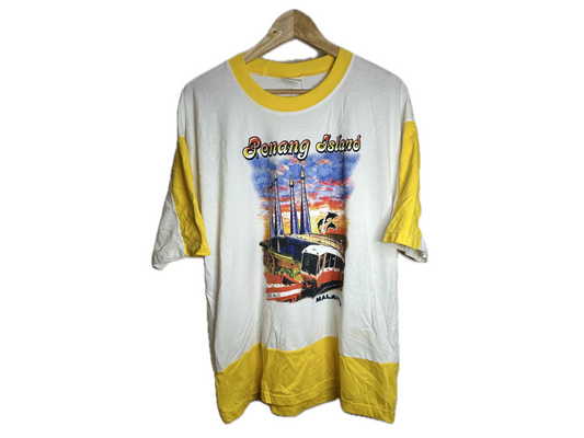 Official Penang Island, Malaysia Cotton Mens T-Shirt