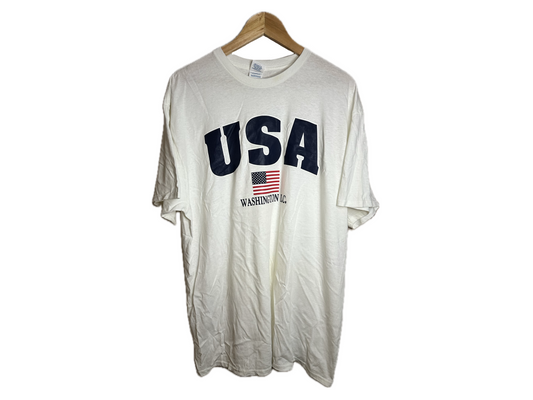 Delta Pro Weight U.S.A. Washington, D.C. Cotton Mens T-Shirt