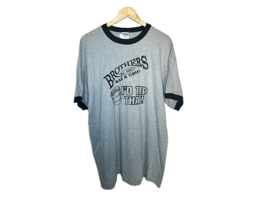 Gildan Brother's Bar & Grill "I'd Tap That" #43 Cotton Mens T-Shirt